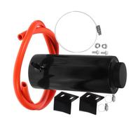 Vaso di espansione auto 800 ml alluminio plastica nero 1 set | Tappo a chiusura ermetica, facile da installare, riduce le perdite di liquido, struttura robusta e affidabile