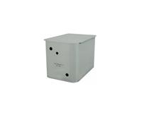 Vaso di espansione da 33lt inox 8 decimi AISI 304 aperto per termocamini e calda