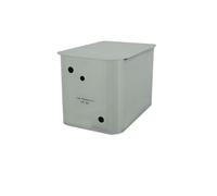 Vaso di espansione da 50lt inox 8 decimi AISI 304 aperto per termocamini e calda