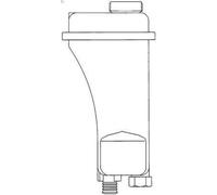 Vaso di espansione, liquido di raffreddamento MAHLE CRT 51 000S 3 (E36) 2 1991-