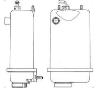 Vaso di espansione, liquido di raffreddamento MAHLE CRT 52 000S per 8 4 1993-