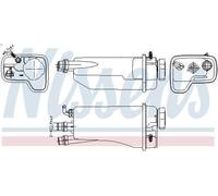 Vaso di espansione, liquido di raffreddamento NISSENS 996361 per 5 (E39) 3 2000-