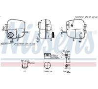Vaso di espansione, liquido di raffreddamento NISSENS per ASTRA H 1.6 2004-2010