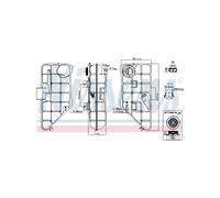 Vaso Di Espansione Liquido Refrigerante Per MERCEDES Classe M FEBI BILSTEIN