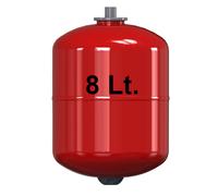 Vaso di espansione per impianti solari termici Solarvarem CE 8 LT 8 BAR 130°C