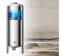 Vaso di espansione Serbatoio d'acqua in acciaio inox, serbatoio di pressione verticale - serbatoio a vescica con bocca di pulizia per pompa per pozzo - 100L 160L 200L 250L 300L serbatoi di stoccaggio
