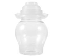 Vaso di fermentazione con coperchio Serbatoio di fermentazione Vaso trasparente