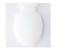 Vaso Di Fiori Appiccicoso Montato A Parete - Pentola Adesiva In Silicone, Fioriera Staccabile | Contenitore Appeso Riutilizzabile, Decorazione Per La Casa Contemporanea Per Cucina, Bagno, Ufficio, Vet