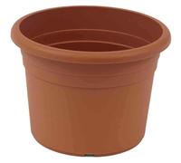 Vaso Di Fiori CILINDRO Ø60 42,5Cm Alto Terracotta Rotondo Con Fori Di Drenaggio
