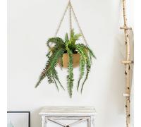 Vaso di fiori da appendere, contenitore per esposizione in ferro per balcone