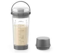 Vaso di miscelazione di ricambio da 510 g per frullatore portatile Ninja Blast, coperchio di ricambio con maniglia per il trasporto, coperchio lama e tappo inferiore adatto per Ninja BC151NV BC151CR