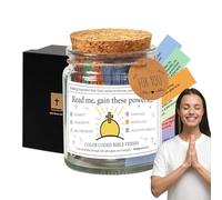 Vaso di note bibliche per le emozioni - note bibliche di diversi stati d'animo | Vaso colorato ispirazione, Ispirazione migliori auguri devozionale cristiano di
