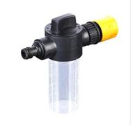 Vaso di schiuma per pistola ad acqua 100ML Tubo da giardino spruzzatore d'acqua a lancia di schiuma Schiuma per lavaggio auto pulita Erogatore di schiuma di sapone per autolavaggio Accessori