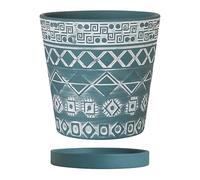 Vaso Di Terracotta In Terracotta Da Balcone Da Giardino Verde Orci In Porcellana D'arte Fatti A Mano Elementi Totem Vintage(X-Large)