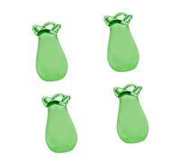 Vaso di vetro decorativo per gatti Collezione Feelers Vasi colorati in miniatura per piante sicuro Pet Friendly Organizzatori domestici Accessori per la toelettatura degli animali domestici Vaso di
