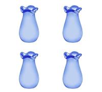Vaso di vetro decorativo per gatti collezione Feelers vasi colorati in miniatura per piante sicuro Pet Friendly Home Organizzatori igienici per la gestione dei peli di animali domestici Vaso