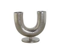 Vaso DKD Home Decor Argentato Alluminio 19 x 11 x 17 cm