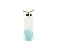 Vaso DKD Home Decor Azzurro Dorato Metallo Cristallo Mediterraneo 19 x 15 x 4