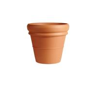 Vaso Doppio Bordo 55 cm Terra di Siena