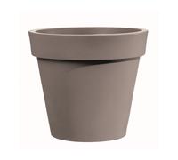 Vaso Easy Rotondo 45 cm Tortora