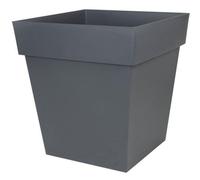 Vaso EDA Toscane 50 cm Grigio Antracite 87 L Opaco Anti-UV