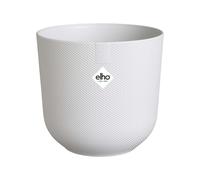 elho Jazz Round 26 - Vaso per Piante da Interni - Struttura Unica - 100% plastica Riciclata - Ø 26 x H 24.2 cm