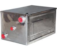 Vaso Espansione aperto Cordivari Acciaio Inox 304 con attacchi 30 lt