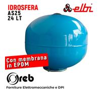 VASO ESPANSIONE IDROSFERA AUTOCLAVE 24 LT LITRI ACQUA SFERA MEMBRANA ELBI ITA