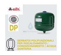 VASO ESPANSIONE POLIFUNZIONALE SANITARIO E RISCALDAMENTO 5 ANNI GARANZIA ELBI