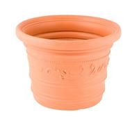 Vaso Festonato 'prestige' in plastica forma cilindrica Cm 40