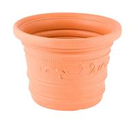 Vaso Festonato 'prestige' in plastica forma cilindrica Cm 45