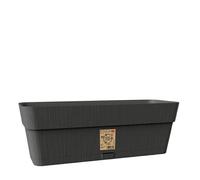 Vaso Fiori Balconetta Rettangolare Ethica Grafite 50 x 18 x 17 h cm