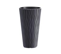Vaso fiori Sandy Slim resistente gelo antracite DPSP400-S433
