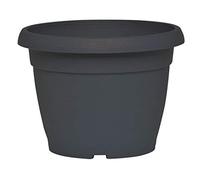 Vaso Fiori Similcotto Spazzolato Diametro 22 Antracite