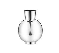 Vaso fiori Vaso in acciaio inossidabile Vaso in metallo argentato Vaso da fiori moderno ed elegante nordico per centrotavola per tavolino da matrimonio, anniversario, decorazioni per la casa Vase