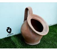 Vaso fioriera anfora brocca in terracotta da esterno arredo giardino romana
