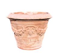 Vaso fioriera artistico frutta piante in Terracotta fatto a mano resistente gelo