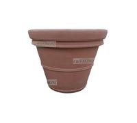 Vaso fioriera cm 110 in terracotta toscana con timbro siena italia è antigelo
