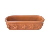 Vaso fioriera ovale frutta terracotta piante aromatiche grasse balcone cucina
