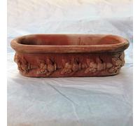 Vaso fioriera ovale frutta terracotta piante grasse o aromatiche balcone cucina