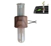 Vaso Fiorito per Aria Condizionata Auto - Vaso In Per Decorazioni Piante,Supporto Regolabile Durevole Profumante Piante Arredamento