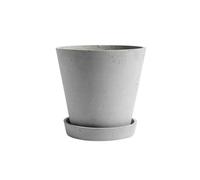 Vaso Flowerpot HAY con Sottovaso XL Grigio