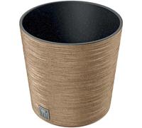 Vaso Furu Eco Wood in plastica 30x29 cm Legno chiaro Legno chiaro