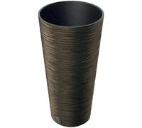 Vaso Furu Eco Wood in plastica 30x57,5 cm Coffee Coffee