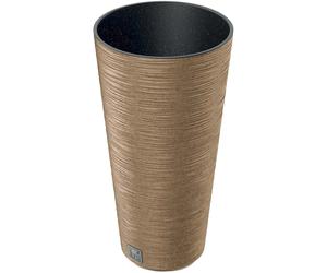 Vaso Furu Eco Wood in plastica 30x57,5 cm Legno chiaro Legno chiaro