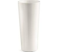 Vaso Genesis Lucido Tondo Alto 60 cm Bianco