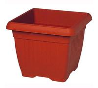 Vaso Giglio Quadro 630 Colore Terracotta 35X35X29H