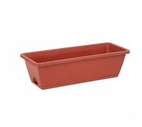 Vaso Grande per Verdure Fori di Drenaggio Fioriera Rettangolare in Plastica