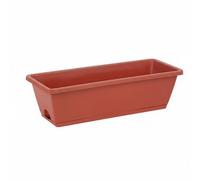 Vaso Grande per Verdure Fori di Drenaggio Fioriera Rettangolare in Plastica