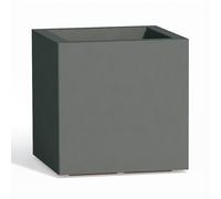 VASO H40 CM VASI RESINA MODERNO QUADRATO RUVIDO MADE IN ITALY COLORATO PIANTE